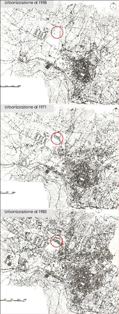urbanizzazione 1956-1983