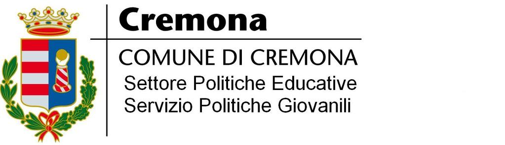 IL COMUNE DI CREMONA SERVIZIO POLITICHE GIOVANILI PROMUOVE IL BANDO THINK TOWN IV edizione per l assegnazione di contributi a gruppi ed associazioni giovanili per la realizzazione di progetti