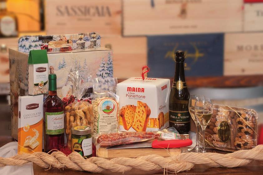 500 Vino Rosato Salento cl. 75 Taralli caserecci gr. 250 Pasticceria artigianale gr. 300 Cod. PR10 27,50 Pandoro Maina kg.