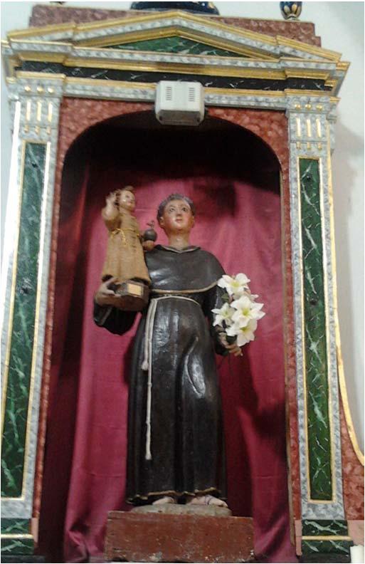 braccia di Sant'Antonio da ammirare un pregevole Bambinello dell'800 (la