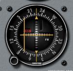Questo è lo strumento (chiamato VOR to NAV)che ci indica la posizione dell aereo rispetto alla radiale selezionata.