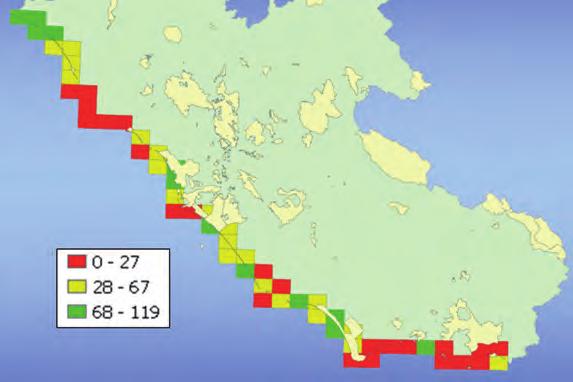 Bellacicco et al. Strategie alternative di supporto alla GIZC sono presenti all interno dei seguenti comuni: Montalto di Castro, Fiumicino, Roma, Ardea-Anzio, Nettuno, Sabaudia, Fondi.