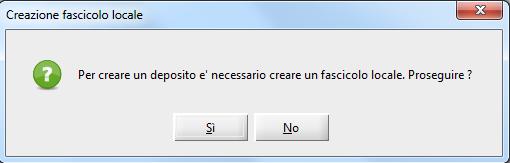 selezionarlo e quindi cliccare su Depositi