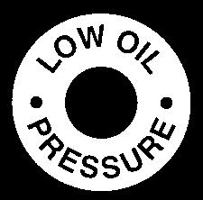 Se l'indictore dell pressione dell'olio rimne cceso nche qundo l'olio è l livello giusto, rivolgersi l proprio concessionrio.