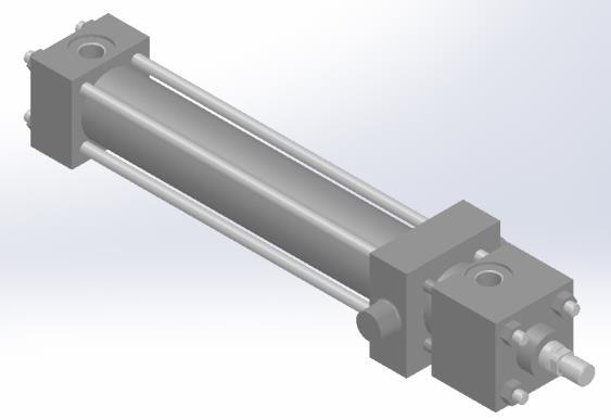 A-a-3 CARATTERISTICHE Cilindro a norma Pressione bar Massima velocità m/s Temperatura fluido Corsa massima mm Tolleranza sulla corsa Fluido Viscosita : STANDARD ISO 6020/2 1991 DIN 4 A tirante