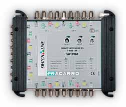 Derivatore regolabile SWI39AT XS9+ 9 INGRESSI, DERIVATORE REGOLABILE Consente di creare un sistema a 9 morsetti con sistema attivo Regolazione di guadagno sulle uscite e Terrestri nella derivata