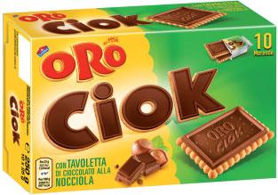 CIOCCOLATO NOCCIOLA BISCOTTI GRISBI' GR