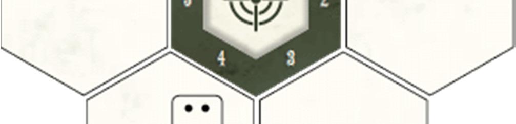Per esempio: il segnalino dell artiglieria riporta una potenza di fuoco 4; il giocatore può impiegare fino a 4 segnalini HQ e per ogni segnalino impiegato si ottiene un dado obiettivo da lanciare.