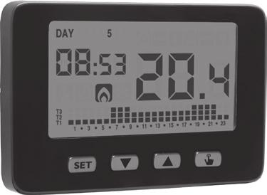 Cronotermostato digitale CHRONOS KEY Modalità di funzionamento estivo e invernale Modelli disponibili