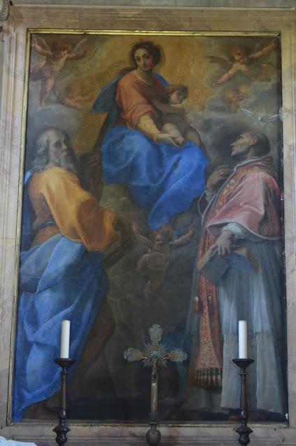 Pomarancio, Madonna con i santi Andrea e