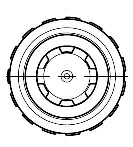 ALBERI SHAFTS PER FLANGIA / FOR FLANGE N 8 F Coppia max 280 Nm Max torque 280 Nm PER FLANGIA / FOR FLANGE I 4 H Coppia max 280 Nm Max torque 280 Nm 38 1-3/8 DIN 9611 -Z6 1-3/8 DIN 9611 -Z6 Coppia max