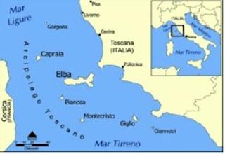 L'Arcipelago Toscano In questa cartina, entrambe le rotte consigliate dal Portolano Italiano passano lungo il passaggio rappresentato, per l occasione, dalla scritta Arcipelago Toscano.