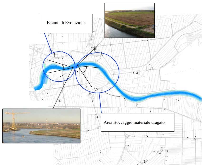 Individuazione aree di intervento Le aree interessate dal progetto possono essere suddivise in: - area occupata permanentemente, perché oggetto degli interventi di allargamento della sezione