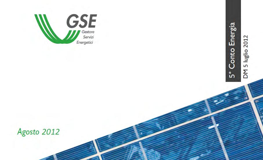 stralcio dalla Guida GSE alle applicazioni innovative finalizzate all integrazione architettonica del fotovoltaico aprile 2012 Integrazione architettonica del fotovoltaico Il modulo fotovoltaico non