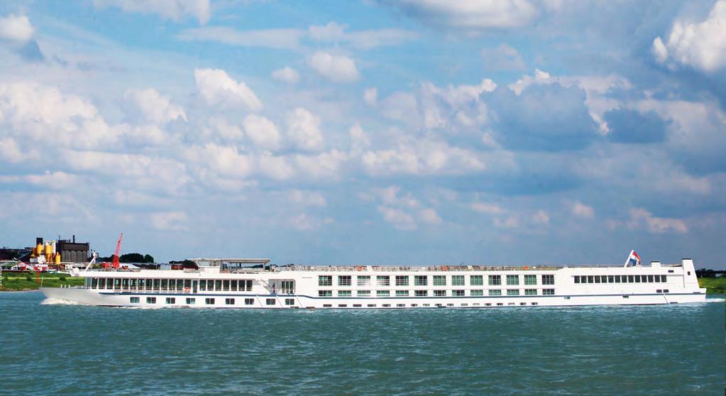 A bordo della M/n Verdi La Verdi êêêê E una confortevole unità fluviale costruita nel 2001 e completamente ristrutturata nel 2017.