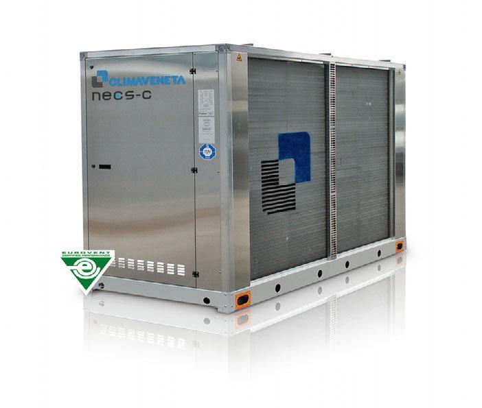 0152-0612 37-165 Refrigeratore di liquido condensato ad aria con ventilatori centrifughi Air cooled liquid chillers with centrifugal fans Serie Serie / D