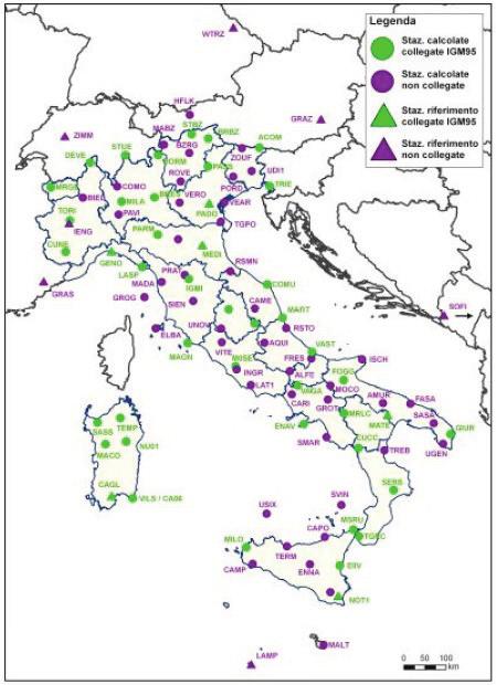 Il nuovo sistema di riferimento nazionale: Rete Dinamica Nazionale http://87.30.244.175/rdn/rdn.