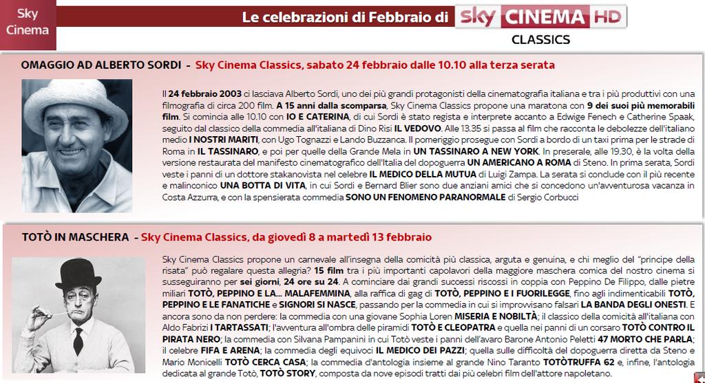 Convenzione Sky dipendenti CREDEM fino al