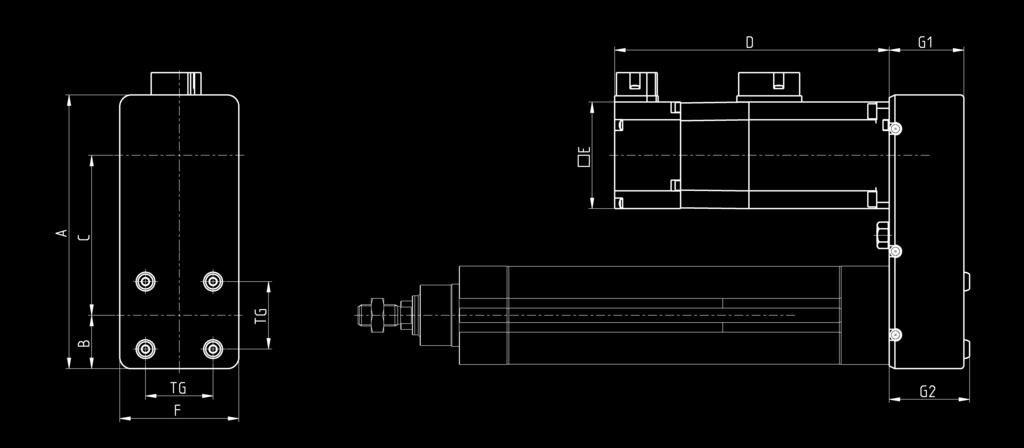 C_Electrics > 207 > Cilindri elettromeccanici Serie 6E Kit per connessione in parallelo Mod.