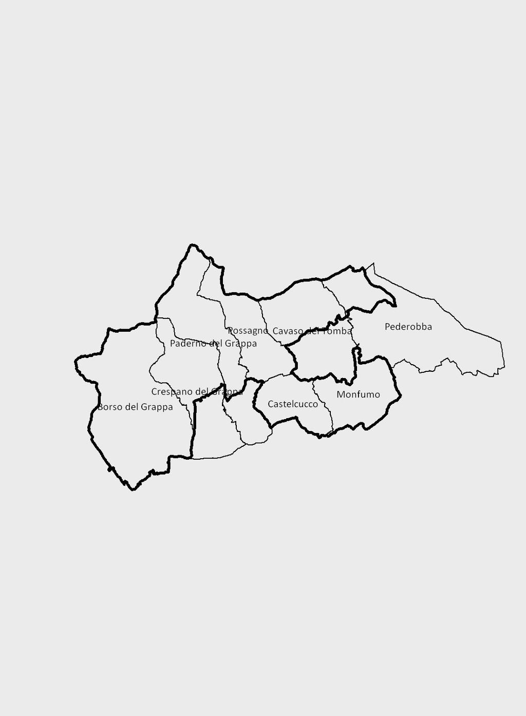 Comunità montana del Grappa Situazione al marzo 0 richiesta di recesso nomina dei rappresentanti proposta di rideterminazione Note di