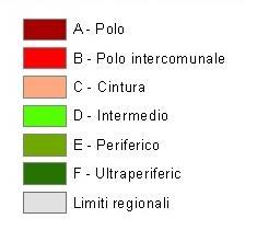 Periferico 0,4 0,4 10,9 10,5 22,1 F - Ultraperiferico 1,9 1,9 15,9 3,9 7,8 23,6 37,6 11,2 100,0 Fonte: Banca dati DPS Elaborazioni IPRES Figura 1 - Classificazione del territorio della Regione Puglia