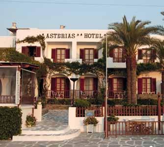 Paros via Santorini Bambino 2-12 anni HOTEL ASTERIAS 2 H + Parikia / www.asteriasparos.com Posizione: situato a 50 m dalla spiaggia di Livadia, a 400 m dal centro di Parikia e dal porto.