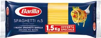 kg 2,68 PASTA DI SEMOLA BARILLA FORMATI