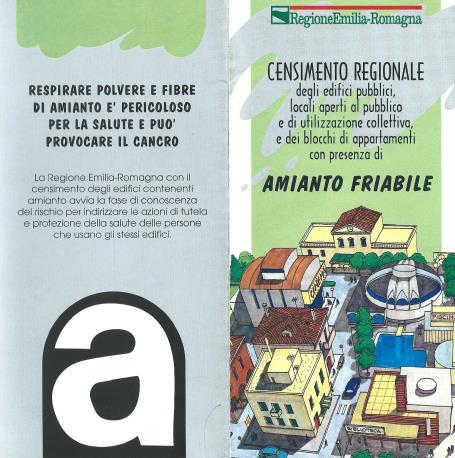 Amianto: le azioni della Regione Emilia Romagna.