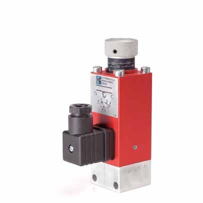 PISTON PRESSURE SWITCH The version IPNB is characterized by a construction with an aluminium red anodized treatment body that makes the component design particularly winning and easily identifiable