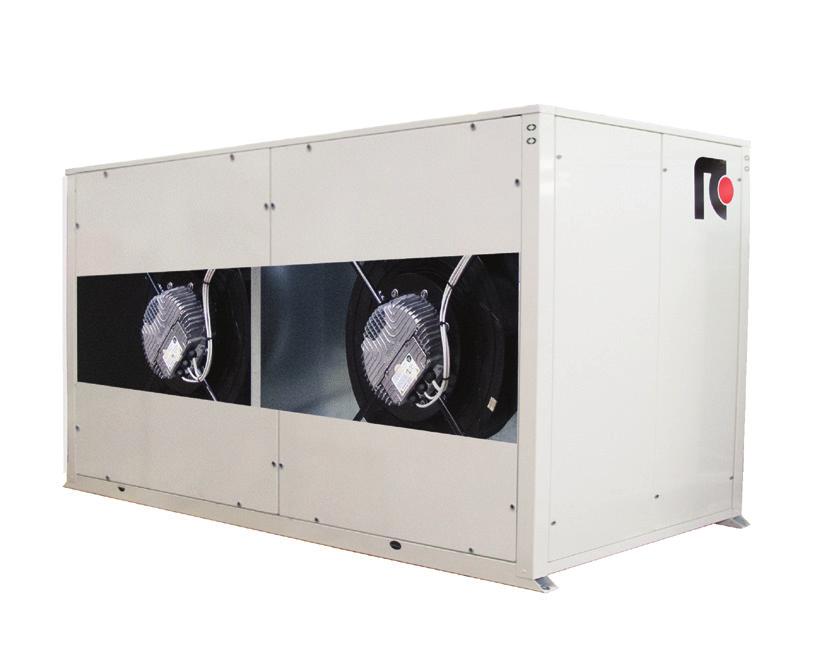 IT Cooling : Dissipatori di calore equipaggiati con ventilatori plug-fan Capacità: 9 89 E C CARATTERISTICHE GENERALI Dissipatori di calore ad aria.