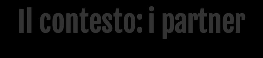 Il contesto: i partner AEROSPAZIO Tecnologie Rapolano Terme (SI) Capofila Tra i