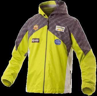 esterne + taschino porta skipass Unpadded light jacket, waterproof Soft