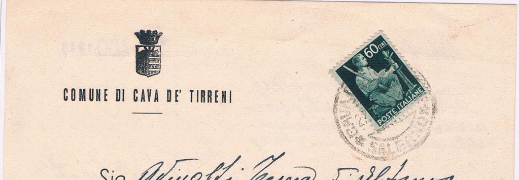 Cartolina postale inviata