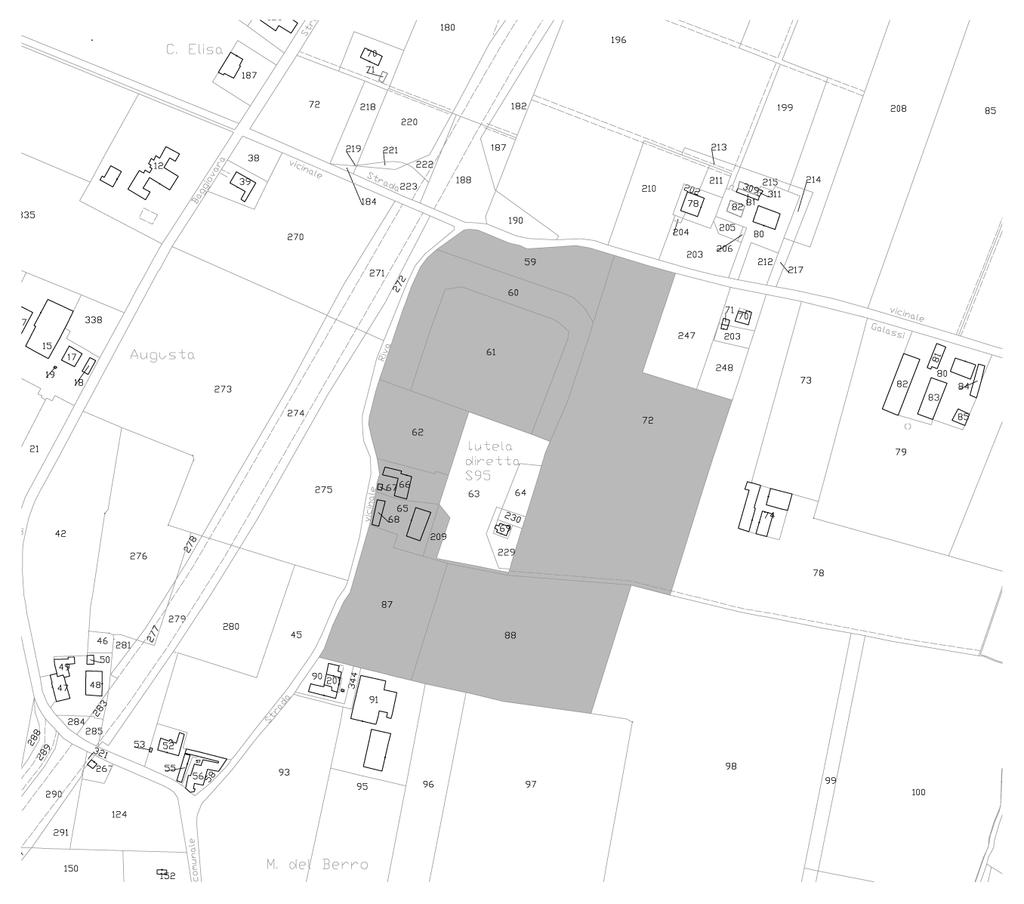 SZR_5 Zona di rispetto al monumentale "Torrazzo" Foglio: 214 Mappale:
