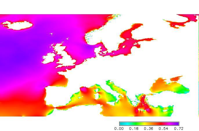 POTENZIALE EOLICO OFFSHORE Meteorologia MOLOCH e