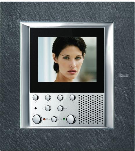 LA FUNZIE luci scale I videocitofoni sono equipaggiati con un menù ad icone che attiva la funzione luci scale.