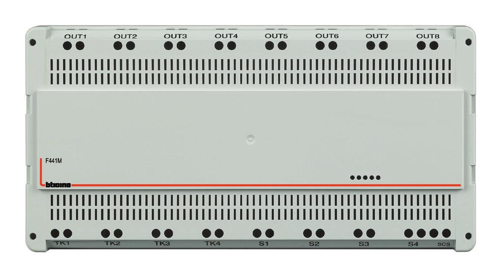 Adattatore video NODO AUDIO/VIDEO E ADATTATORE VIDEO Hanno la funzione di miscelatori audio/video per la connessione all