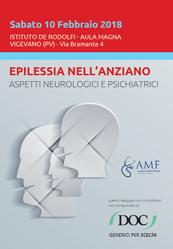 SCHEDA DI ISCRIZIONE EPILESSIA NELL ANZIANO ASPETTI NEUROLOGICI E PSICHIATRICI Vigevano, 10 febbraio 2018 Nr. ID ECM: 265-211552 Ed. 1 - Nr. 5,3 crediti assegnati Nadirex International s.r.l. - Provider n.