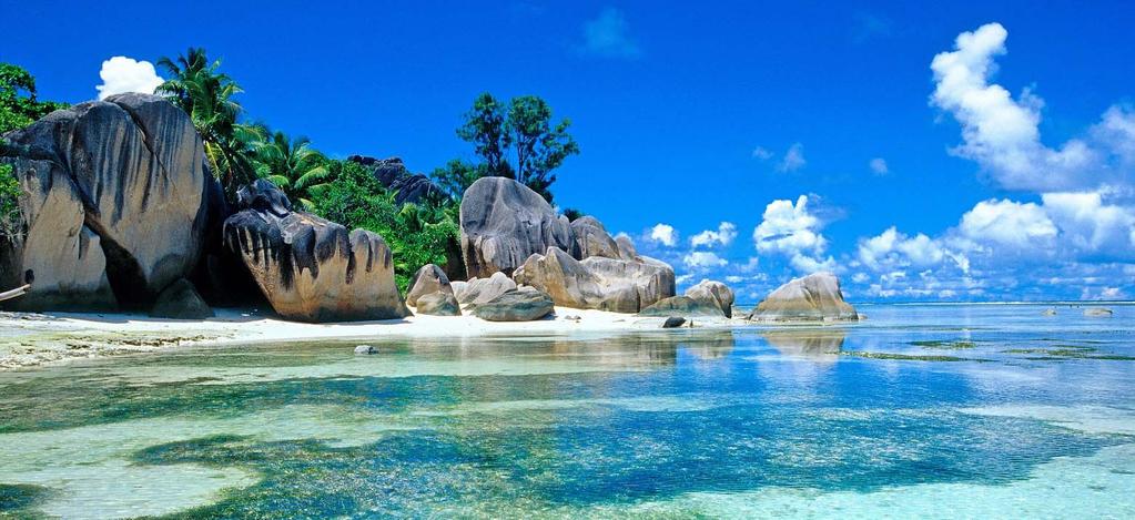 SEYCHELLES 18/12/2017 RIF. 2443.1 XXX Le 115 isole delle Seychelles rappresentano un vero paradiso ricco di colori e sapori.