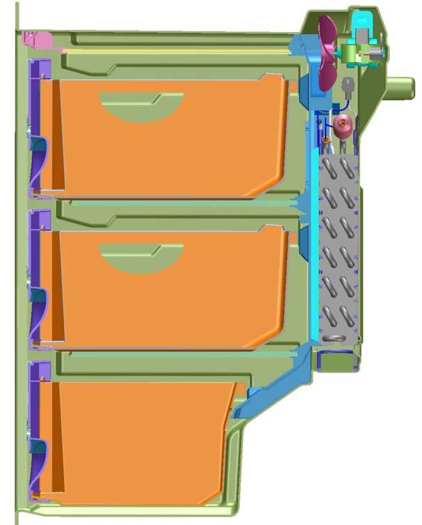 Descrizione dell apparecchio IL frigorifero congelatore fcb4802psxs È COMPOSTO DA FRIGORIFERO e freezer con la funzione NOFROST L elettrodomestico è composto da 2 compressori.