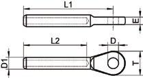 150 M8317-4-8 8 16 16 120 85 10 32 5 80 M8317-4-10 10 18 16,4 142 90 12 35 5 50 ART. M8316 Terminali a pressare con forcella CAVO Ø D1 D2 1 2 D A H T M8316-4-2.