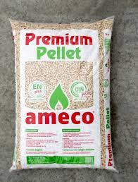 Inferiori a 0,5% PELLET AMECO PELLET: 100% Abete Rosso