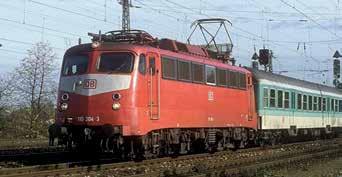 V, con "bavaglino" 51809 Locomotiva elettrica BR 110.3 DB Ep.
