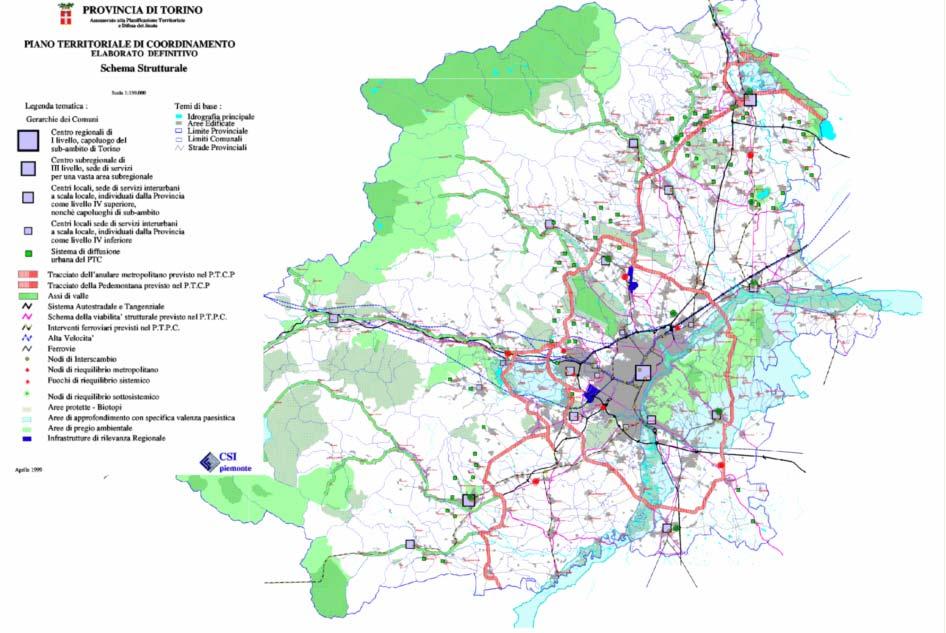 Provincia di Torino Esempi di