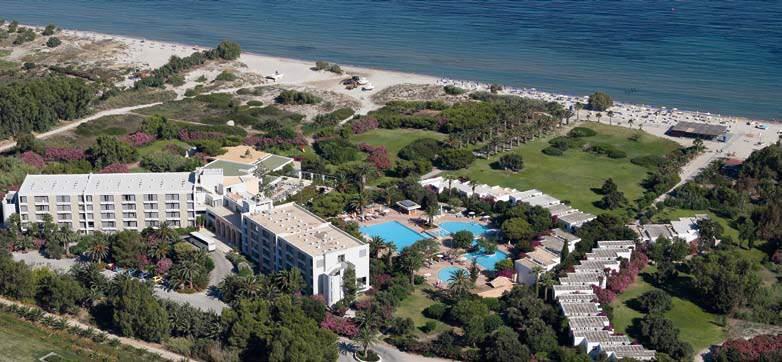 88 Grecia Kos HOTEL CARAVIA BEACH 4 H Marmari / www.caraviabeach.gr Posizione: situato su una tra le più belle spiagge dell isola a 13 km dal centro di Kos e 12 km dall aeroporto.