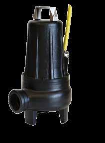 Elettropompe sommergibili con girante Vortex certificate ATEX Submersible electropumps with Vortex impeller ATEX approved Potenze / Power:.6.