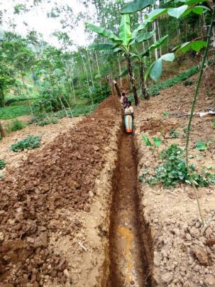 Costruzione camere di raccolta e convogliamento