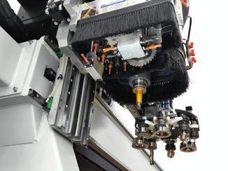 Configurabilità Rover A FT Unità di fresatura da 13,2 a 19,2 kw.