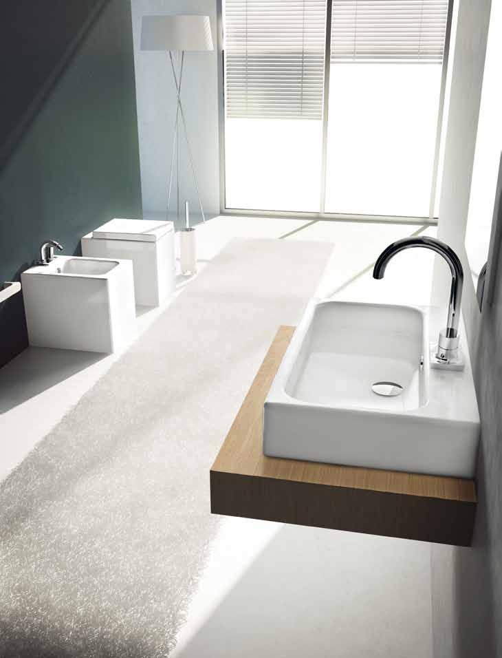 L6720 Block lavabo sospeso / appoggio 65 65 x 41 wall-hung / countertop washbasin 65 65 x 41 L6700