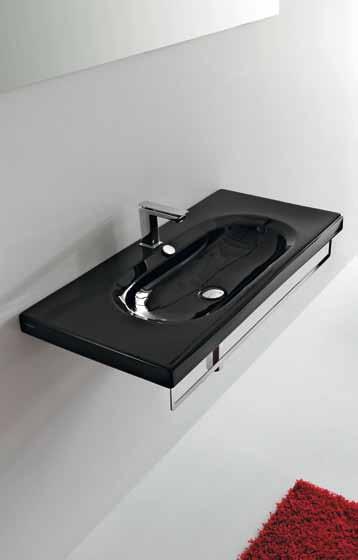 L3165 Blend consolle 106 sospeso / appoggio / incasso 106 x 45 wall-hung / countertop / drop in consolle 106 106 x 45 3165 Blend staffa portasciugamani per lavabo 106